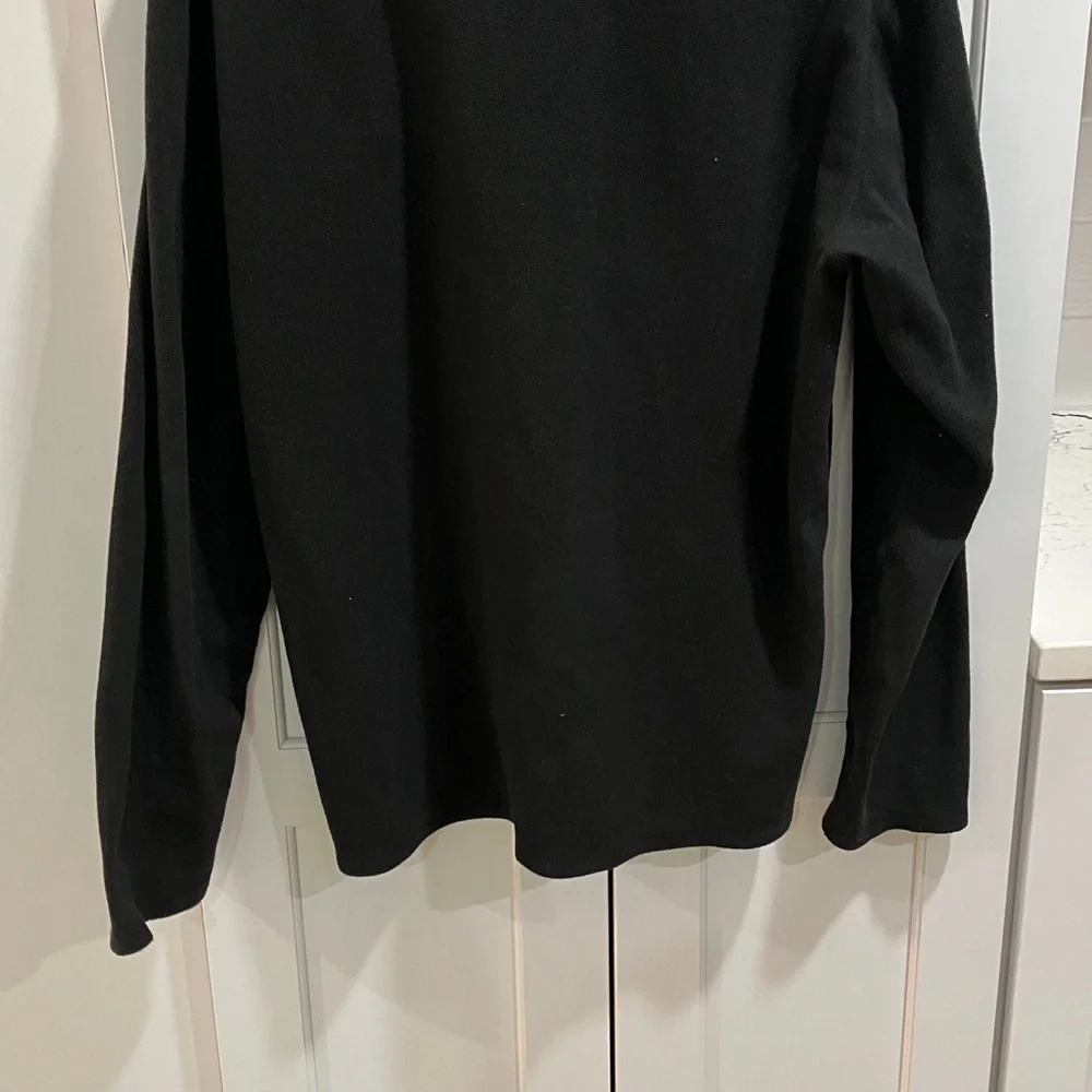 The North Face Men's Black Polyester 1/4 Quarter Zip Jacket Fleece